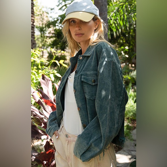 #089 POL corduroy trucker jacket - Picture 3 of 3